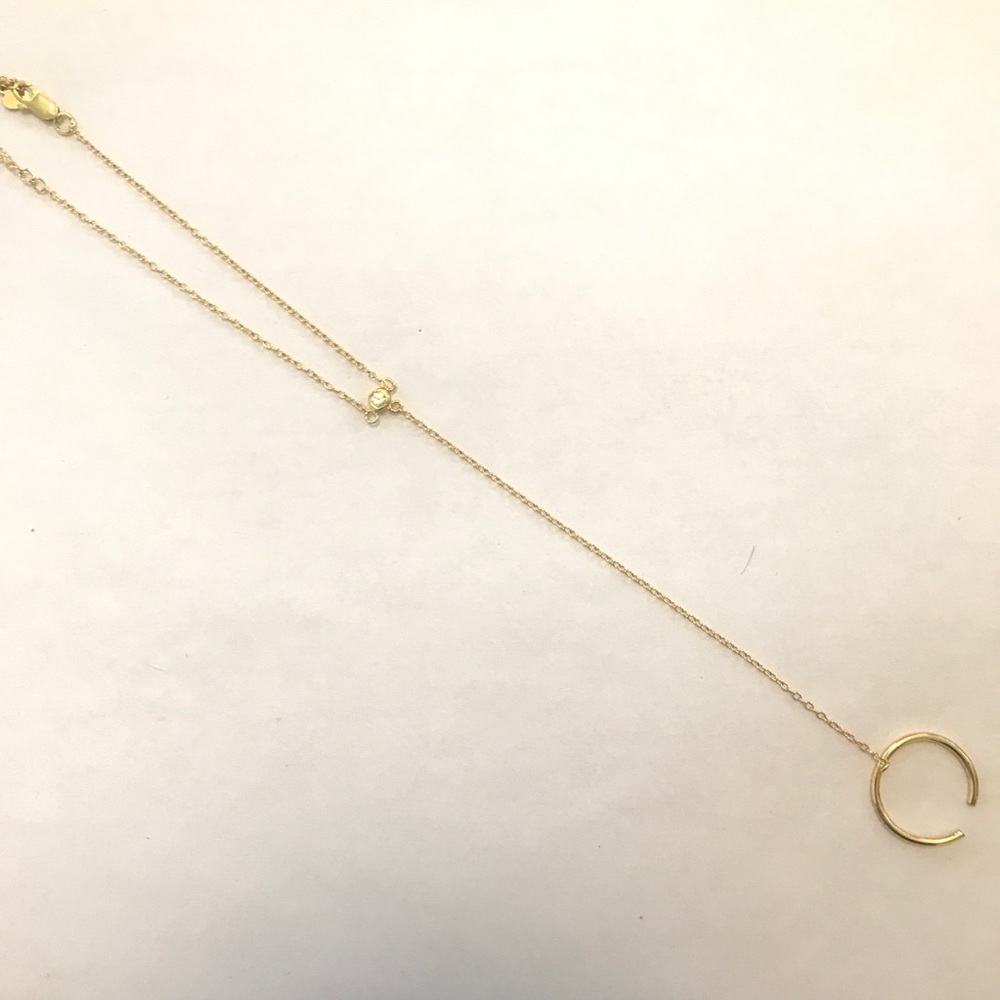 Gold Alex Mika Hand Chain